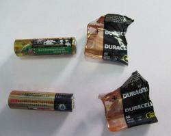 paginaculiafome:  Baterías Duracell Chinas