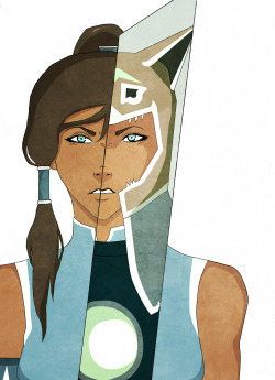 abbyfoshizay:  Mulan x Korra Colored version of this. lol I spent