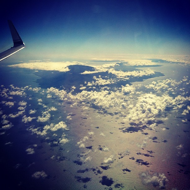 sup Maui? #fromtheair (Taken with Instagram)