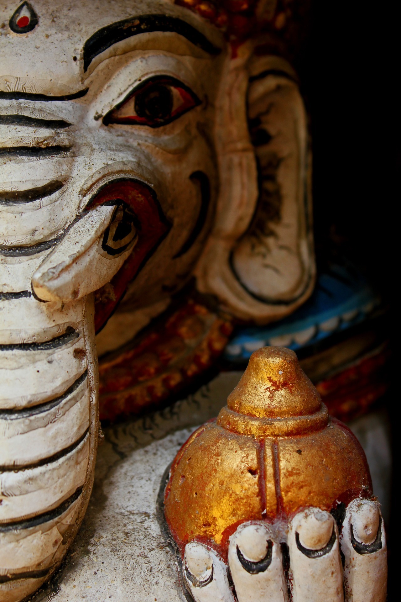 Back alley Ganesh photo taken by Daniel Paulk (PCV - ID5) during a recent trip to Ubud, Bali