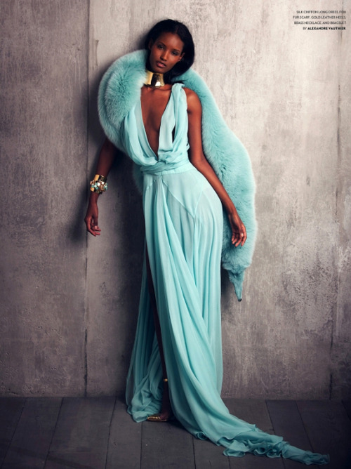 leahcultice: Fatima Siad for Flaunt May 2012