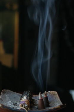 ghost-man-blues:  Incense and sage