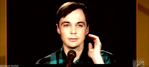 lizziear:  pearlgrl:  bazingasheldonpenny:  sheldony:  Jim Parsons JimBot at Comic-Con
