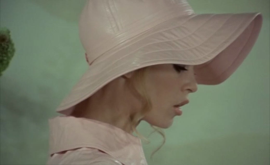 rosettes:  Brigitte Bardot in L’ours et la poupée, Michel Deville, 1969 