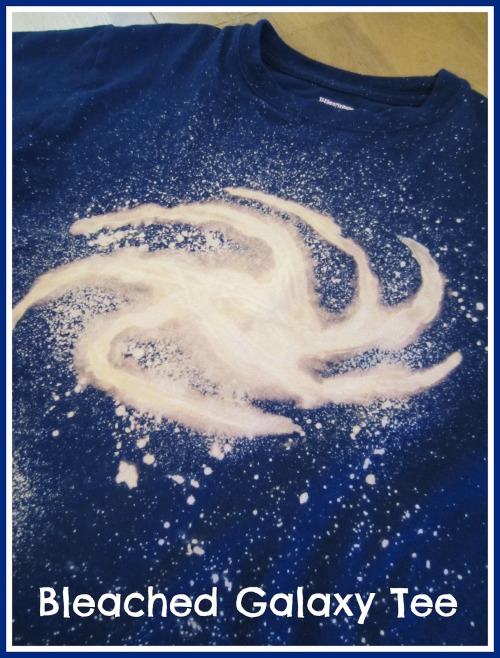 rainbowsandunicornscrafts:DIY Galaxy Tee Shirt You Can Do With Kids Tutorial from Relentlessly Fun, 