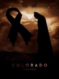 uppsydweys:  Please have our city of Aurora, CO in your thoughts. As a 24 year-old man went to an Aurora movie theatre during the midnight premiere of Batman: The Dark Knight Rises, and shot a theatre of people. 14 have been pronounced dead, including