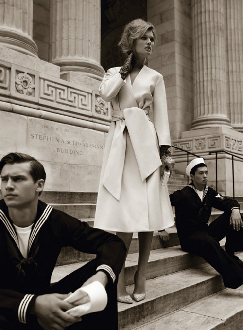 extrasexy:  Toni Garrn | Alexi Lubomirski | Vogue Germany August 2012 |  