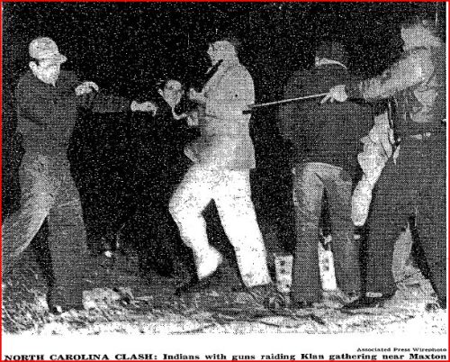 The Lumbee vs. The Klan &mdash; The Battle of Hayes PondThe Lumbee, descendants of the Cheraw tribe,