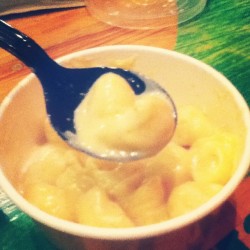 Comfort food on my lunch break.  #macandcheese (Taken with Instagram)