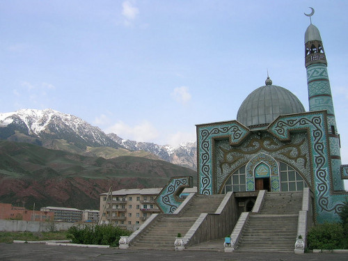 Mosque at Naryn, Kyrgyzstan by hudson_jeremy on Flickr.