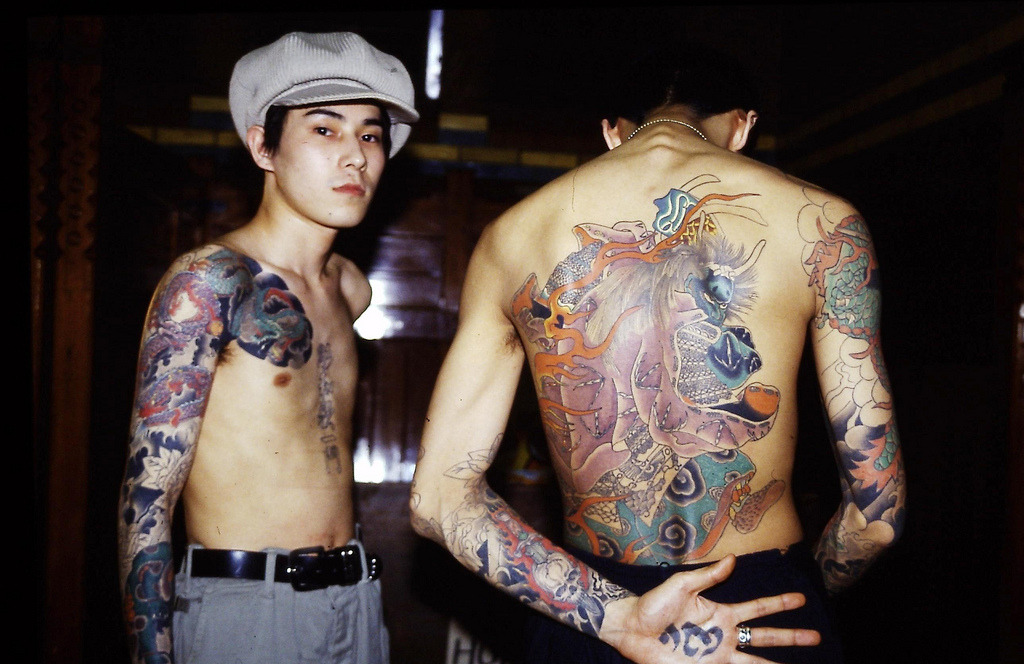 coffeecigarettesandsmoke:  Japanese tattoo artists Amsterdam Tattoo Convention May