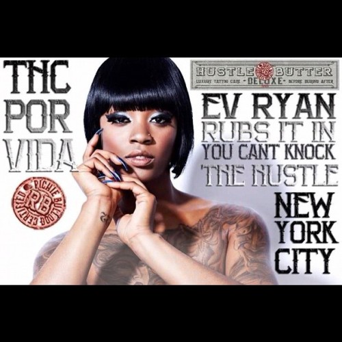 HOW COOL! I&rsquo;m the face of Hustle Butter tattoo cream. Sweet! (Taken with Instagram)