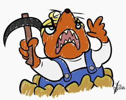 Rebloggable angry Resetti for the-lest
