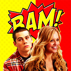 mythtakens:You wanna play Catwoman? I’ll be your Batman.TEEN WOLF AU » Stiles and Erica are nerdy BF