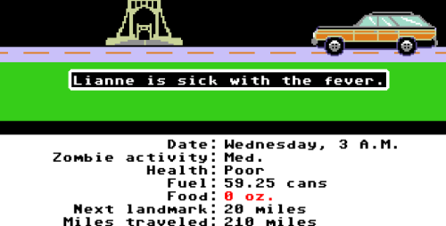 mithrosyeahtamorapierce:The Lianne/Roger story arc told through Organ Trail.(spoilers?)