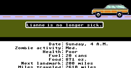 mithrosyeahtamorapierce: The Lianne/Roger story arc told through Organ Trail. (spoilers?)