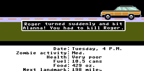 mithrosyeahtamorapierce: The Lianne/Roger story arc told through Organ Trail. (spoilers?)