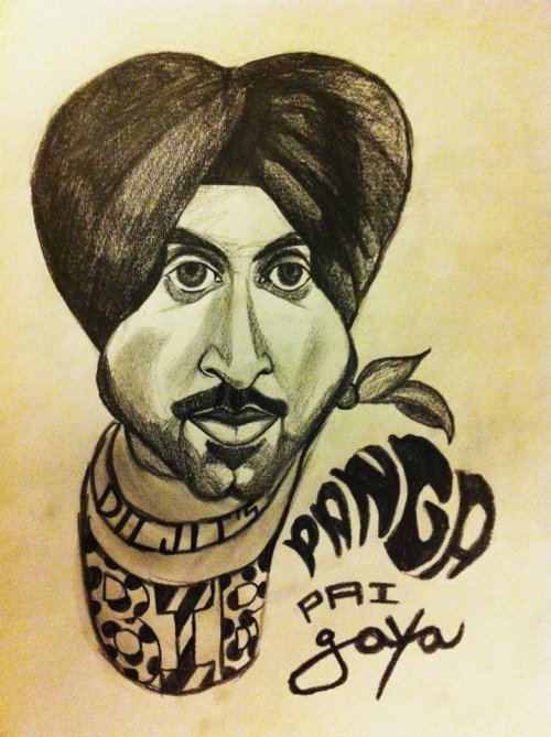 The best punjabi singers sketches! JK not miss poooja.