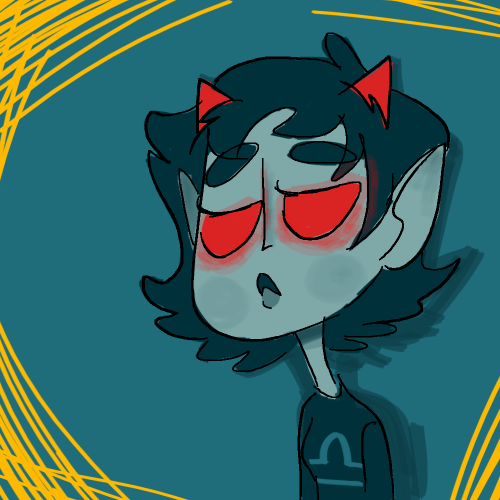 i draw terezi too much i draw different styles too much i use these colors too much