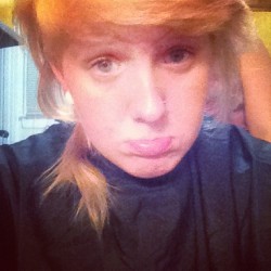 Bye bye hair :(  (Taken with Instagram)