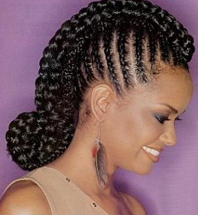 braided cornrow hairstyles black women