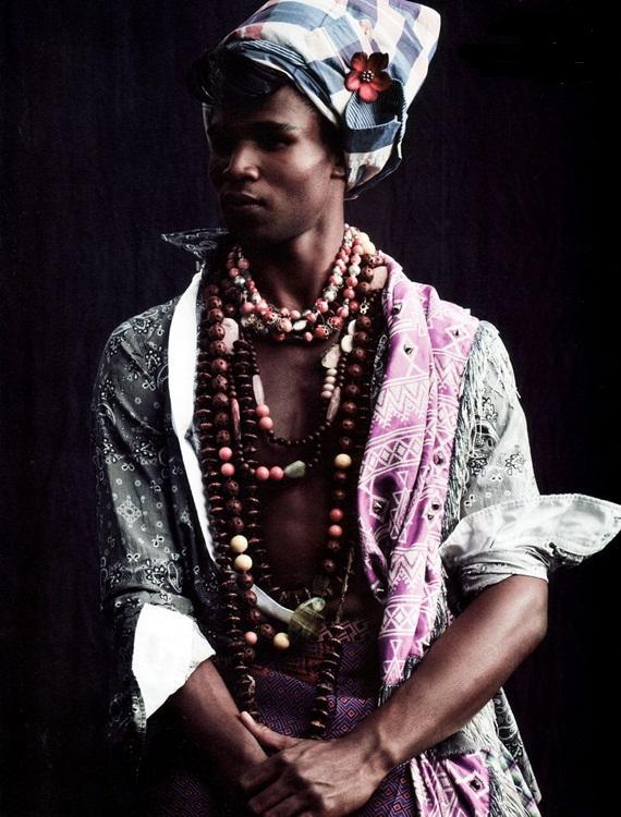 menandfashion:  CELEBRATION OF PATTERN Dominique Hollington and Henry Watkins by