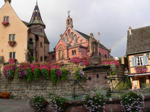 Castle Square Eguisheim France by pov_steve on Flickr.