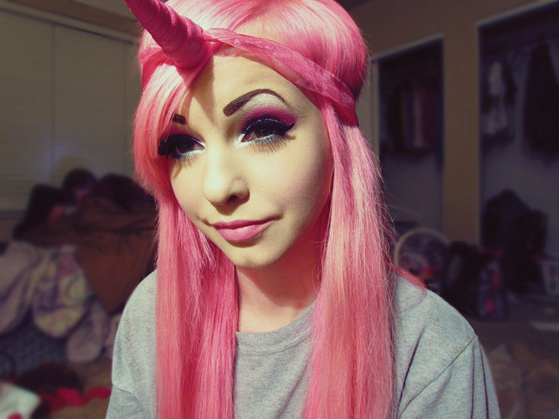jessieblush:  Screw being a flower child, I’m a unicorn baby!  