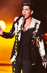 troublefindsme:  Adam Lambert performing @ Pacific Amphitheatre in Costa Mesa. 
