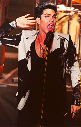 troublefindsme:  Adam Lambert performing @ Pacific Amphitheatre in Costa Mesa. 