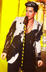 troublefindsme:  Adam Lambert performing @ Pacific Amphitheatre in Costa Mesa. 