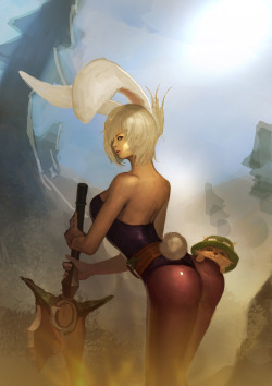 Our bunny Girl, Riven