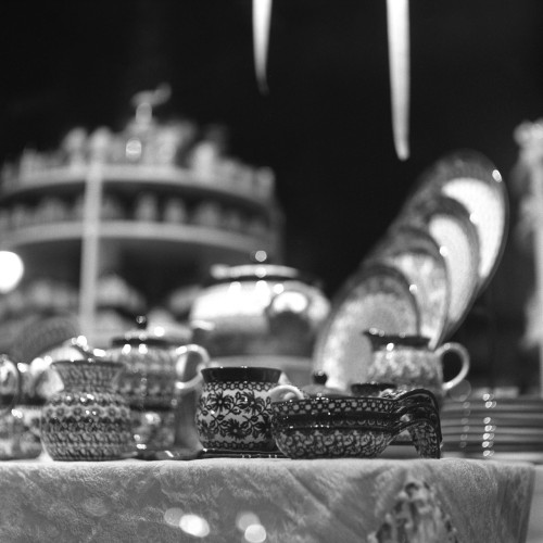 Window Display, shot with my Mamiya C33.