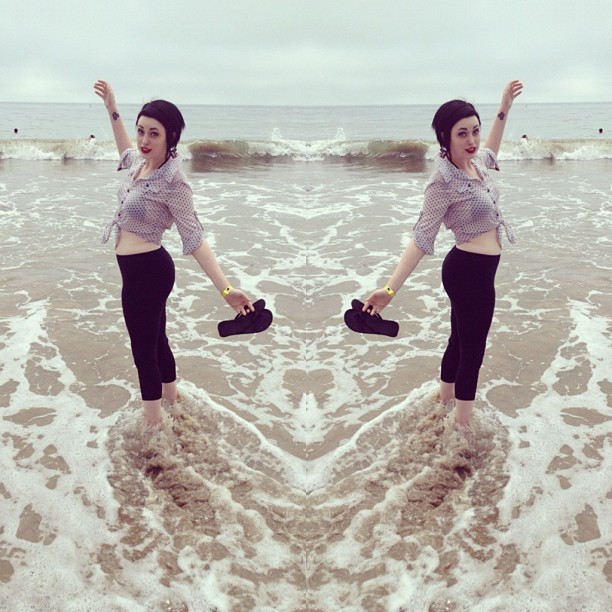 aman-duh:  Beach😜 (Taken with Instagram at Santa Barbara) 