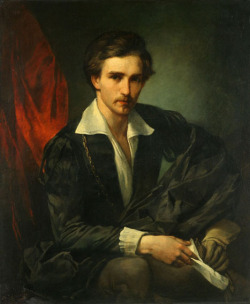 Anselm Feuerbach self-portrait