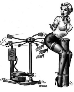 extremersadist:  I so much love spankingmachines. Turn them on and you can just sit in front of her and watch her face. 