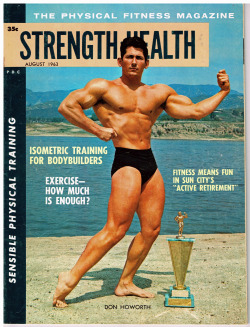 Don Howorth / Strength &Amp;Amp; Health Magazine, August 1963