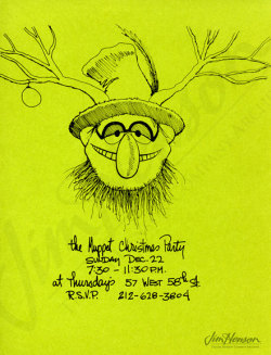 muppetmayhem: Invitation to the Muppet Christmas