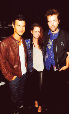 ohrobstens:  Robert Pattinson, Taylor Lautner and Kristen Stewart, TCA 2012 