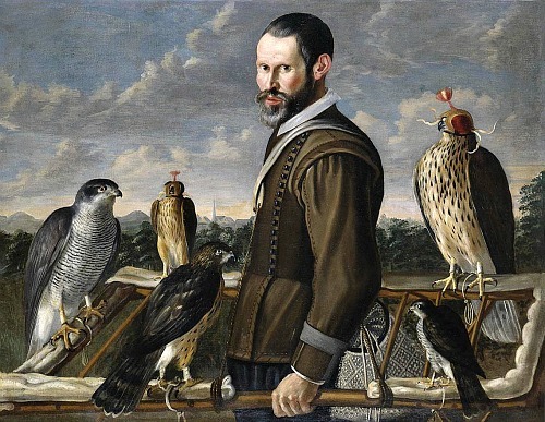 stilllifequickheart:Unknown (Spanish) Falconer 17th century