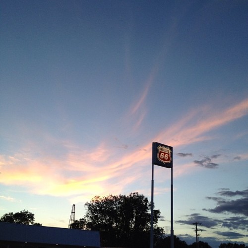 Tonight&rsquo;s sunset. #sunset #nofilter #newmexico (Taken with Instagram)