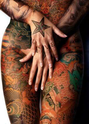 Henna back tattoo designs