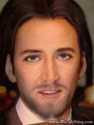 liamoflegends:  nic-cages-dick:  i morphed jesus and nic cage  i have seen the face