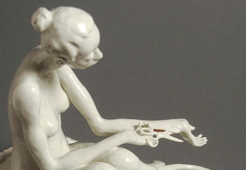 Porn asylum-art:  Ceramic figurines â€œdisfigurinesâ€ photos