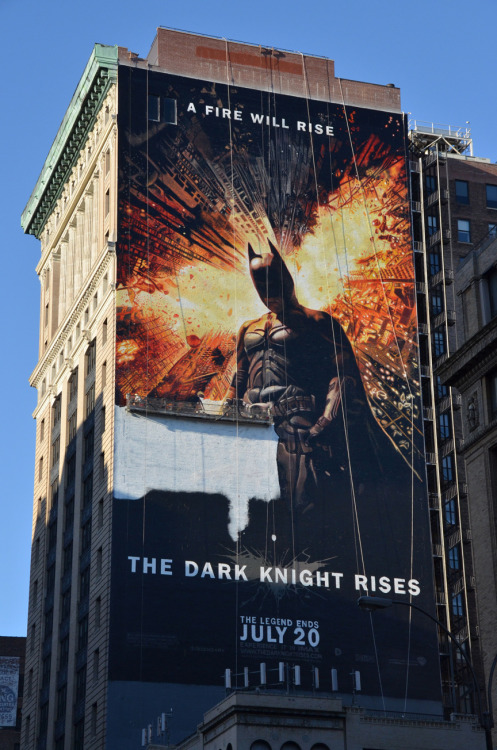 brain-food:This is How You Paint a 150 Foot Tall Batmanby Irene Gallo315 Park Avenue South is exactl