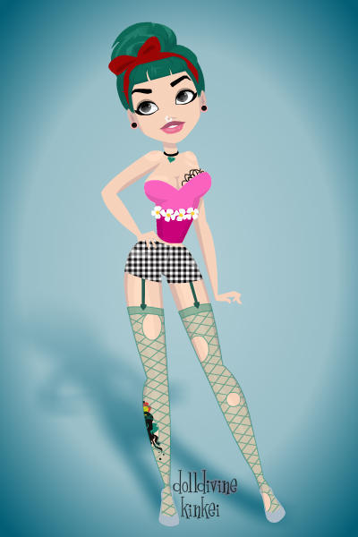 rainwhisker: I made disgustinghuman on pinupdeluxe because i am bored and also I thought it’d 