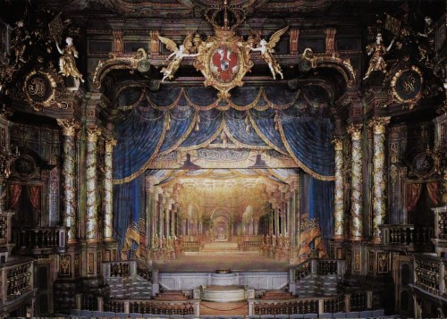 Markgräfliches Opernhaus Bayreuth/The Margravial Opera House in Bayreuth1744-1748 by Carlo and Giuse