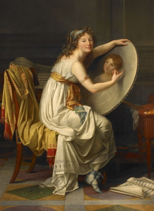 Portrait of the Artist (ca. 1799) .Rose-Adélaïde Ducreux (French, 1761–1802). 