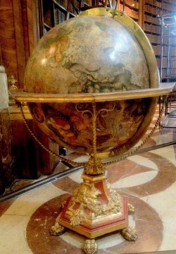 lostsplendor:  17th Century Globe, Österreichische Nationalbibliothek, July 21st 2012 