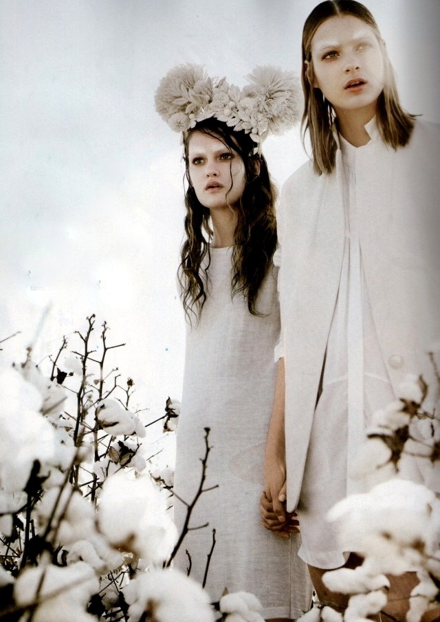 Victoria Anderson and Vivian Witjes for Marie Claire Australia August 2012 